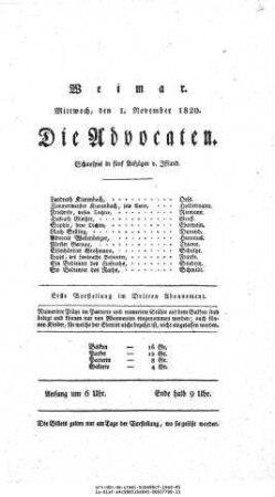 Die Advocaten