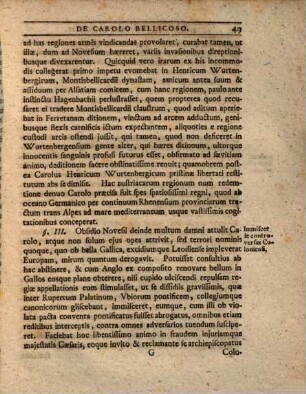 De Carolo Bellicoso, ultimo Burgundiae duce : Disp. 1.2.