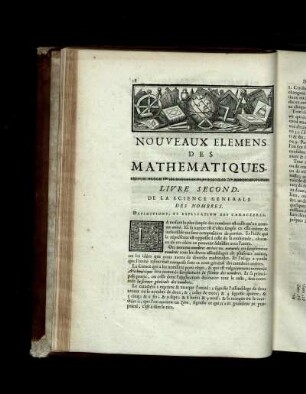 Nouveaux elemens des mathematiques. Livre Second.