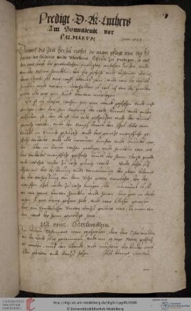 Predigt 22/1538