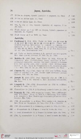 Autriche (Nr. 483 - 543)