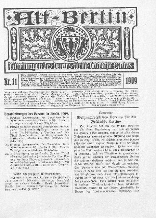 1909,11: Nr. 11