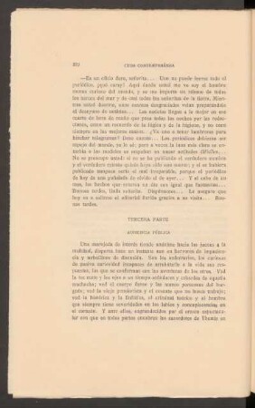 Tercera parte
