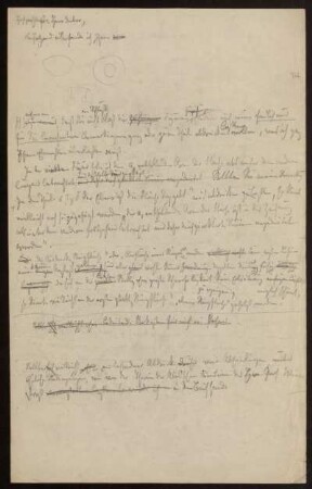 [Briefentwurf von B. Riemann an Unbekannt]