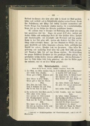 155. Vaterlandslied.