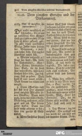 XLIII [XLIV]. Vom jüngsten Gerichte und der Verdammniß.