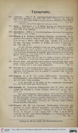 Typography (Nr. 1601 - 1681)