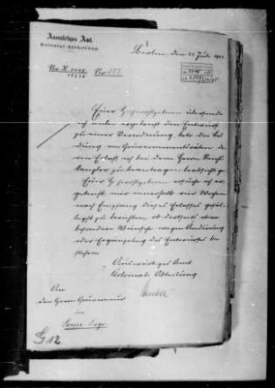 Etat des Schutzgebietes Togo auf das Rechnungsjahr 1908. Diskussion durch den Gouvernementsrat (Sitzungsniederschrift vom 11. Mai 1907)