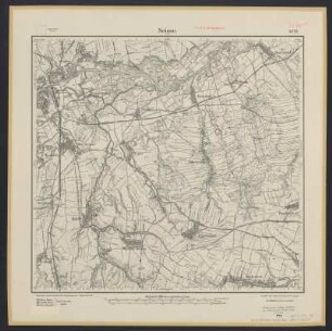 Messtischblatt 5570 = [3249] : Neisse Ost, heute Nysa, Polen, 1913 : Messtischblatt 5570 = [3249] : Neisse Ost. - Aufn. 1883, hrsg. 1885, Auflagedruck 1913. - [Berlin] : Reichsamt für Landesaufnahme, 1913. - 1 Kt. : einfarbig. - Ohne Gitternetz. - Ohne Planzeiger. - Ohne Zeichenerklärung.
