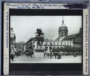 Clermont-Ferrand, Place de Jaude,Clermont-Ferrand, Bartholdi, Vercingetorix-Denkmal,Clermont-Ferrand, Saint-Pierre-des-Minimes