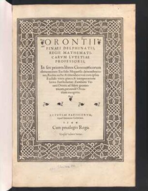 In sex prioris libros geometricorum elementorum Euclides Megarensis demonstrationis