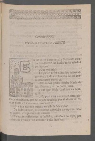 Capítulo XXXII - Rivales frente a frente
