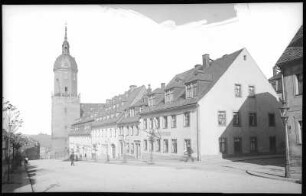 Annaberg. Kirchstraße mit St. Annakirche