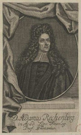 Bildnis des Adamus Rechenberg