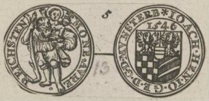 Bildnis von Sanctus Christophorus