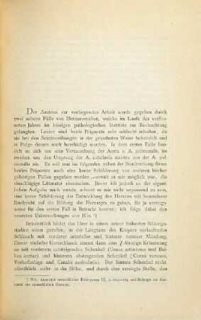 Über zwei seltene Anomalien der grossen Gefässstämme : Inaugural-Dissertation