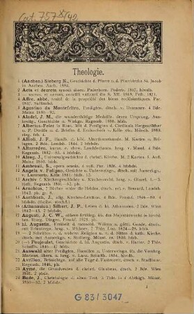 Katalog. [42.] 1896, 24. Juni