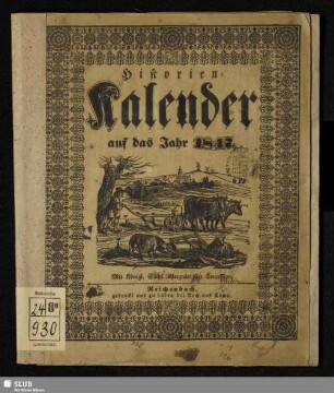 1847: Historien-Kalender : auf das Jahr ...