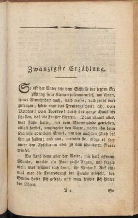 Zwanzigste Erzählung