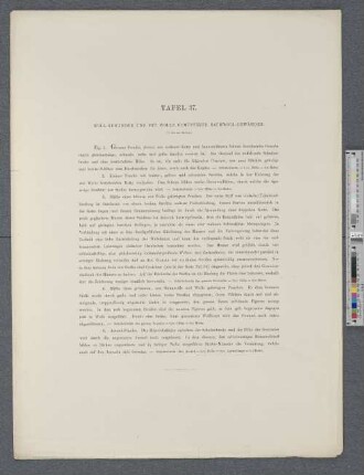 Tafel 37. Woll-Gewänder und mit Wolle gemusterte Baumwoll-Gewänder.