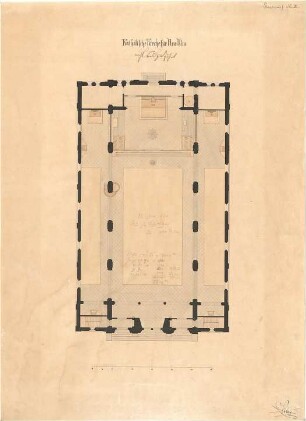 Stengel, Georg von; Neu-Ulm; Kath. Kirche - Grundriss