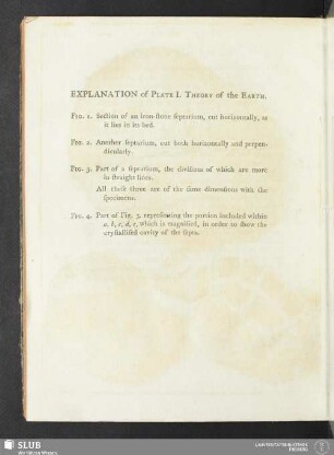 Explanation of Plate I