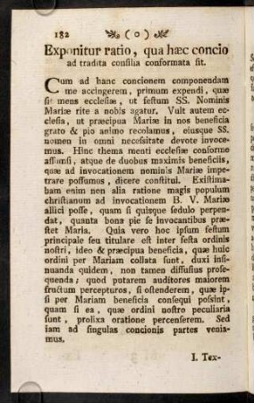 182-187, Exponitur ratio, qua haec concio ad tradita consilia ...