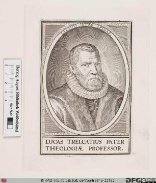 Bildnis Lucas Trelcatius d. Ä.