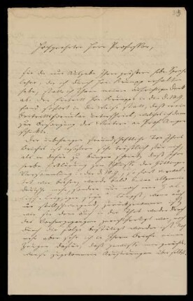 Brief von Heinrich Leberecht Fleischer an Heinrich Ewald. Leipzig, 15.10.1855