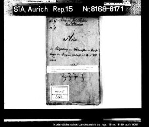 Die Prozeßvertretung der Deich- und Sielacht des Amtes Wittmund