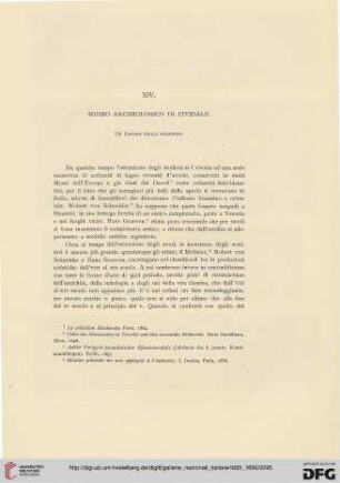 3.1895/96: Museo archeologico di Cividale : un Cofano civile bizantino