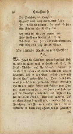 Die göttliche Sendung und Gottheit Jesu