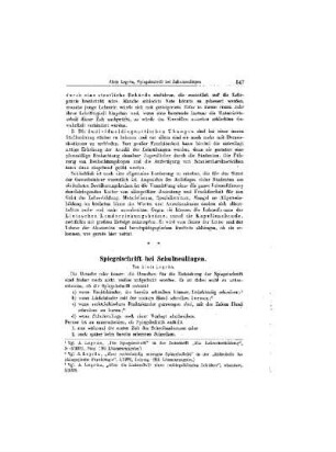 Spiegelschrift bei Schulneulingen