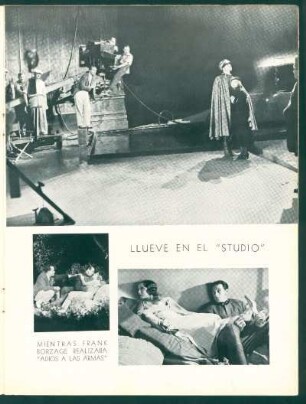 Llueve en el "studio" - Mientras Frank Borzage realizaba "Adios a las armas"
