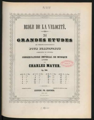 N°. 14: École de la vélocité