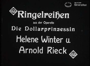 Die Dollarprinzessin: Ringelreihen