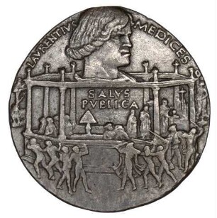 Giovanni, Bertoldo di: Lorenzo und Giuliano de Medici (Die Pazzi-Verschwörung)