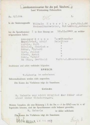 Heberle, Wilhelm