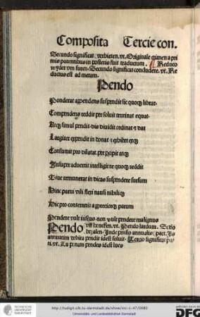 Pendo, uff hencken ut Pendo lardum, secundo bezalen, inde pensio annualis...