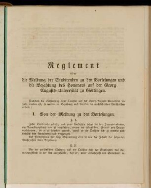 Meldung der Studierenden zu den Vorlesungen und Bezahlung des Honorars