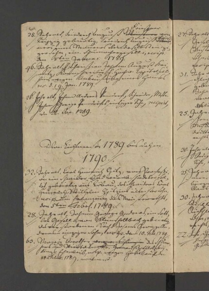 Bürgerbuch der Stadt Zeitz - 1701-1801
