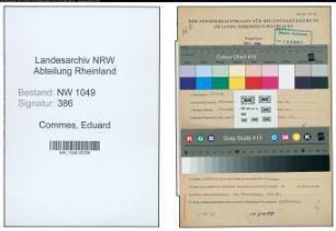 Entnazifizierung Eduard Commes , geb. 17.02.1901 (Arzt)