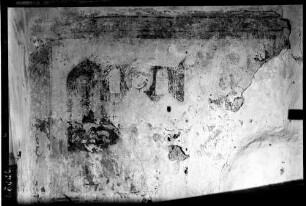 Handschuhsheim Sankt Vitus Kirche Wandmalerei Südliches Seitenschiff - Ostwand Verkündigung Maria (15: Jahrhundert)