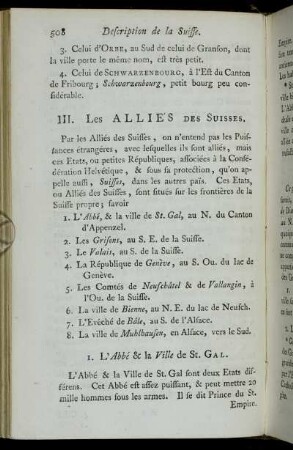 III. Les Alliés Des Suisses.