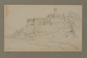 Assisi, Basilica San Francesco von Süden