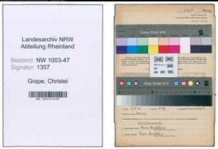 Entnazifizierung Christel Grape , geb. 19.01.1895 (Techn.Lehrerin)