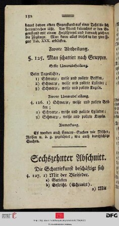 Sechszehnter Abschnitt