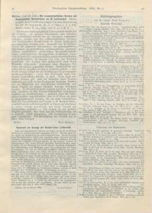 77 [Rezension] Die wissenschaftlichen Vereine und Gesellschaften Deutschlands im 19. Jahrhundert. Bibliographie ihrer Veröffentlichungen