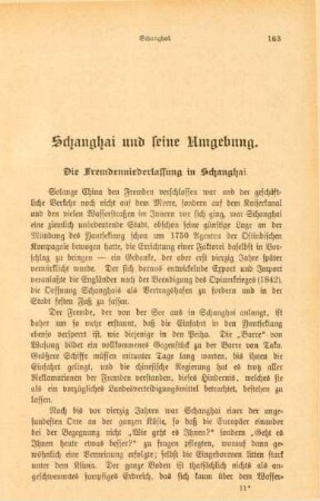 Schanghai und seine Umgebung.