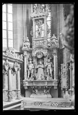 Epitaph von Graf Michael III. von Wertheim mit Gräfin Katharina von Stolberg und Graf Philipp II. von Eberstein (Ebersteinsches Epitaph)